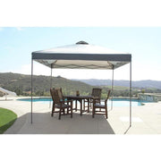 10 ft. x 10 ft. Grey Instant Canopy Pop Up Tent
