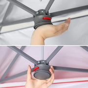 10 ft. x 10 ft. Grey Instant Canopy Pop Up Tent