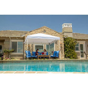 10 ft. x 10 ft. Commercial Instant Canopy-Pop Up Tent with Wall Panel White