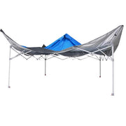 12 ft. x 12 ft. Blue Mega Shade Pop-Up Canopy with Grey Trim