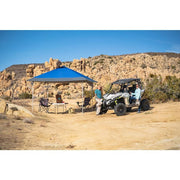 12 ft. x 12 ft. Blue Mega Shade Pop-Up Canopy with Grey Trim