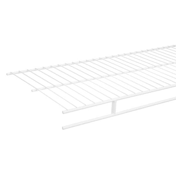 Everbilt 12 ft. x 12 in. Fixed Rod Wire Shelf - Thumbnail 2