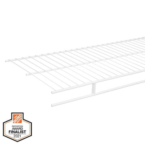 Everbilt 12ft x 12in Fixed Rod Wire Shelf