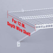 Everbilt Corner Shelf Rod System