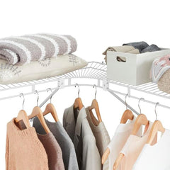 Everbilt Corner Shelf Rod System