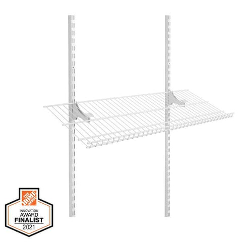 Everbilt Adjustable Shoe Shelf Kit