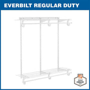 Everbilt 4ft Double Hang Closet