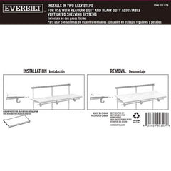 Everbilt White Decorative Shelf Cover