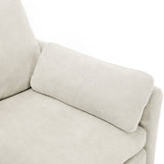 Cozy Upholstered 3-Seater Sofa with Plush Double Cushion and Ergonomic Design