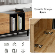 Modern Natural Wood color TV Stand