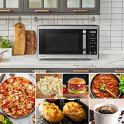 1.6 cu. ft. Countertop with Sensor Cook Microwave in Stainless Steel