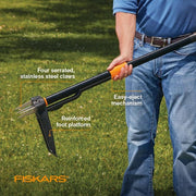 34 in. Stand-up Weeder and 30 Gal. Lawn Bag (2-Piece)