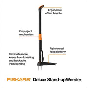 34 in. Stand-up Weeder and 30 Gal. Lawn Bag (2-Piece)