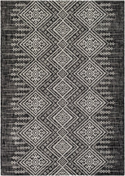 Frankville Black&White All Over Performance Rug
