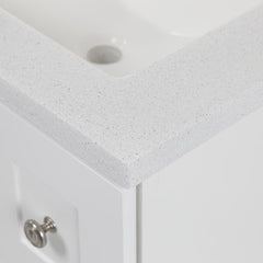 Glacier Bay Bannister White Vanity