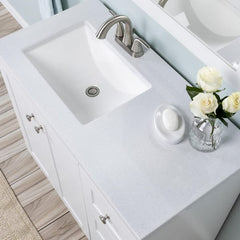 Glacier Bay Bannister White Vanity