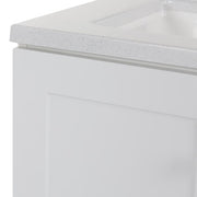 Glacier Bay Bannister White Vanity