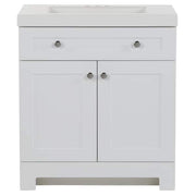 Glacier Bay White Single Sink