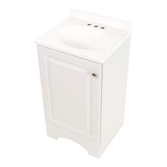 Glacier Bay White Vanity Set