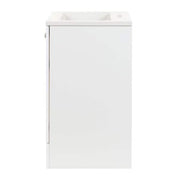 Glacier Bay White Shaker Vanity