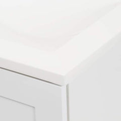 Glacier Bay White Shaker Vanity