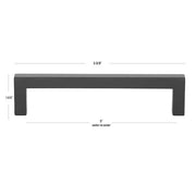 GlideRite Modern Square Cabinet Pulls