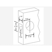 Global GLC Series Brushed Chrome Lockset