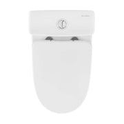 Sublime II 1-Piece 1.1/1.6 GPF Dual Flush Compact 24 in. Round Toilet in Glossy White Seat Included