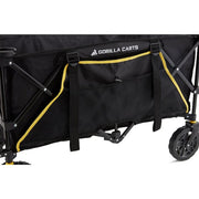 7 cu. ft. (36 in. x 21 in. x 15 in.), Oversized Outdoor Folding Utility Wagon, Expandable Side Pockets, Flat-Free Tires