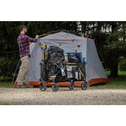 7 cu. ft. (36 in. x 21 in. x 15 in.), Oversized Outdoor Folding Utility Wagon, Expandable Side Pockets, Flat-Free Tires