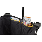 7 cu. ft. (36 in. x 21 in. x 15 in.), Oversized Outdoor Folding Utility Wagon, Expandable Side Pockets, Flat-Free Tires