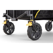 7 cu. ft. (36 in. x 21 in. x 15 in.), Oversized Outdoor Folding Utility Wagon, Expandable Side Pockets, Flat-Free Tires