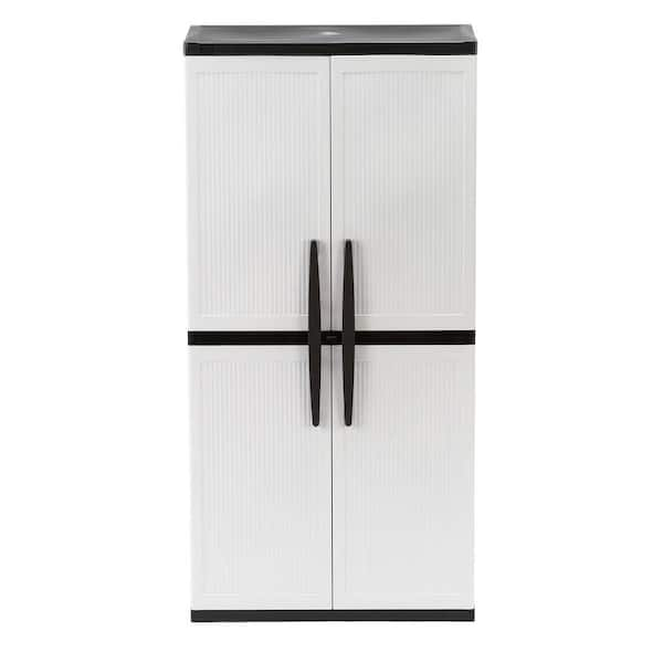 HDX Multi-Purpose Tall Storage Cabinet