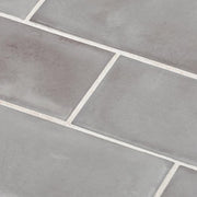Gris Rustico 3 in. x 6 in. Glossy Textured Ceramic Wall Tile (5.38 sq. ft. /Case)