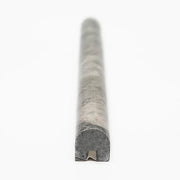 Tundra Grey .75 in. x 11.875 in. Marble Wall Pencil Tile (1 Linear Foot)