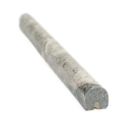 Tundra Grey .75 in. x 11.875 in. Marble Wall Pencil Tile (1 Linear Foot)