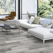 Wind River Grey 6 in. x 24 in. Porcelain Floor and Wall Tile (.93 sq. ft.)