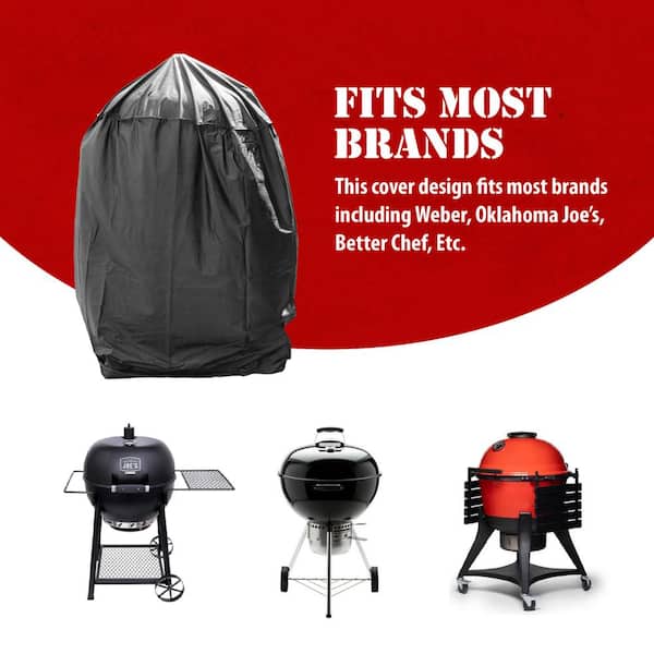Dome Smoker Grill Cover - Thumbnail 5