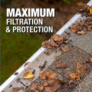 3 ft. L x 5.5 in. W Stainless Steel Micro-Mesh Gutter Guard (39 ft. Kit - Nominal)