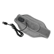 23 in. x 5 in. Massaging Heating Neck Wrap, Grey