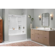 Classic 500 60 in. x 30 in. Alcove Deep Soaking Bathtub with Right Drain in High Gloss White