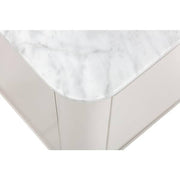 Collette 30 in. Single Sink Greige Bath Vanity with White Carrara Marble Top (Assembled)