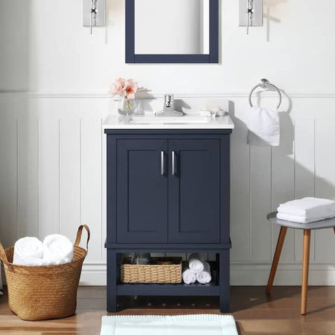 Home Decorators Collection Midnight Blue Vanity