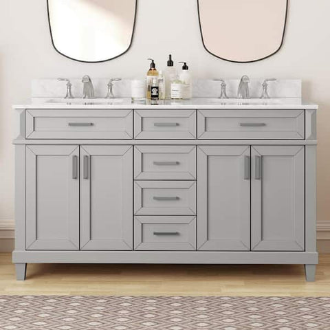 Home Decorators Collection Sky Grey Vanity