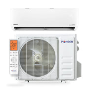 Pioneer® Quantum Hyperformance™ 24,000 BTU 22.5 SEER2 230V High-Wall Ductless Energy-Star Mini-Split Air Conditioner Inverter Hyper Heat Pump Full Set