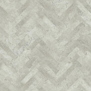 Herringbone Inverness Travertine 22 MIL x 4.7 in. W x 28 in. L Waterproof Vinyl Plank Flooring (22.3 sqft/case)