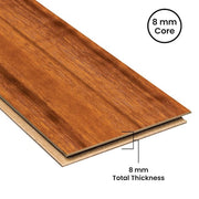 Jatoba 8 mm T x 5.6 in. W Laminate Wood Flooring (18.7 sqft/case)