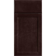 Shaker 36 in. W x 24 in. D x 34.5 in. H Assembled Base Kitchen Cabinet in Java with Ball-Bearing Drawer Glides