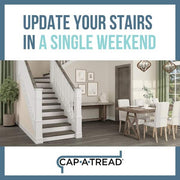 Java Scraped/Bel Marin Ky/Bralton/Mallard/Molasses 47in.Lx12.15in.Wx2.28in.T Laminate Stair Tread and Riser Kit