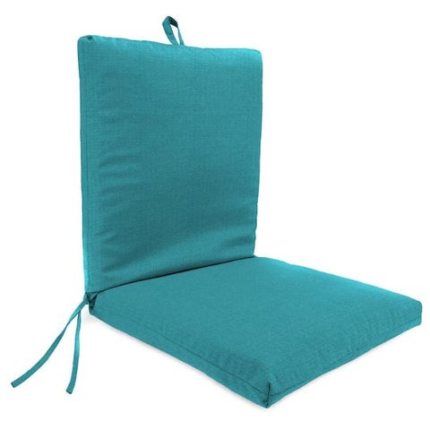 44 in. L x 21 in. W x 3.5 in. T Outdoor Chair Cushion in McHusk Lagoon